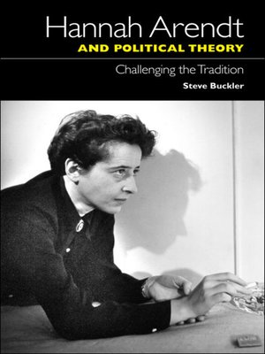 cover image of Hannah Arendt and Political Theory